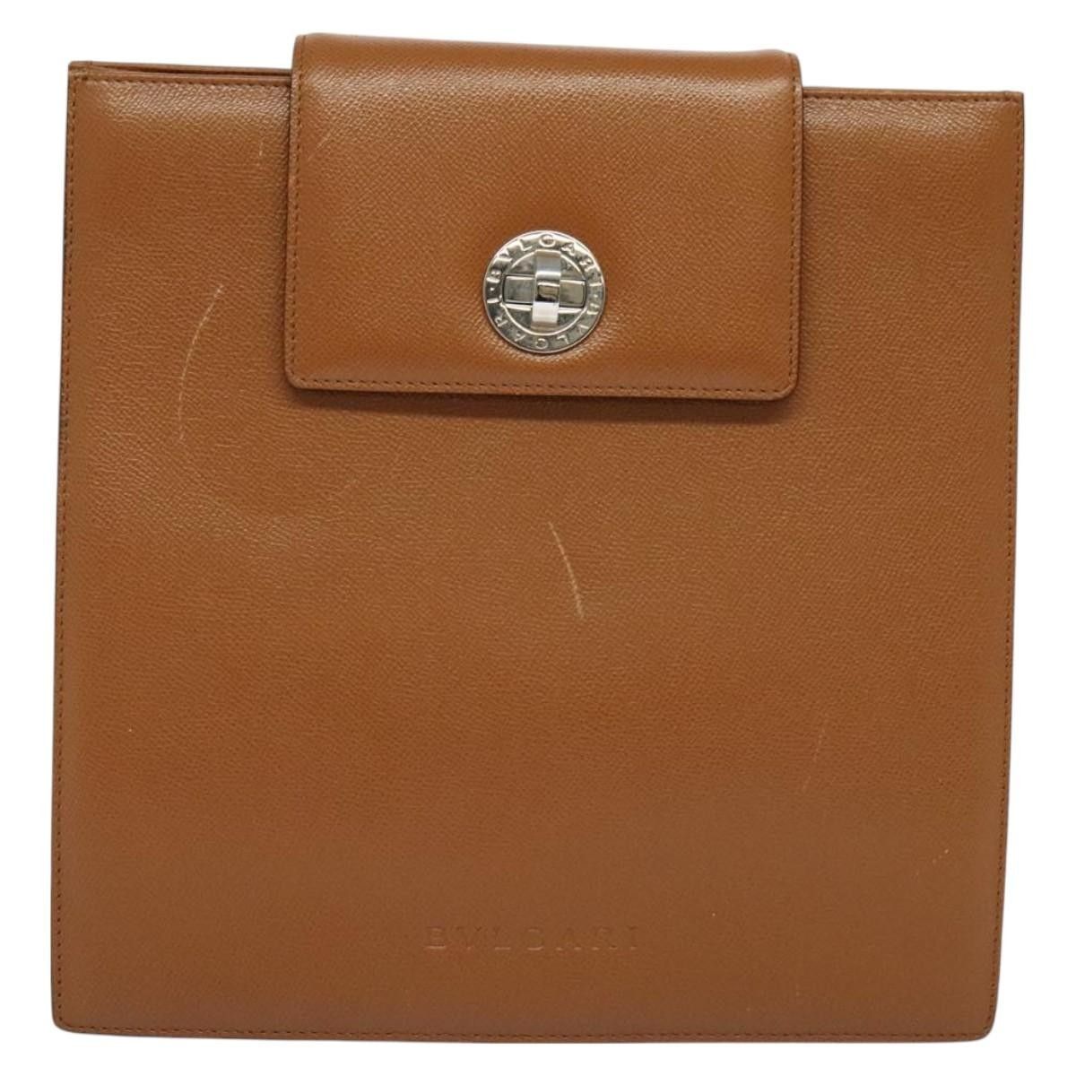 Bvlgari Bvlgari Turnlock Flap Convertible Top Handle Leather Size ONE SIZE - 21 Thumbnail