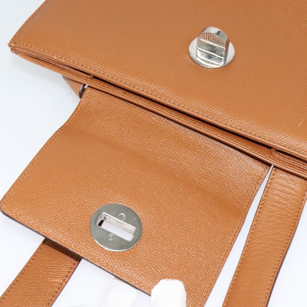 Bvlgari Bvlgari Turnlock Flap Convertible Top Handle Leather Size ONE SIZE - 13 Thumbnail