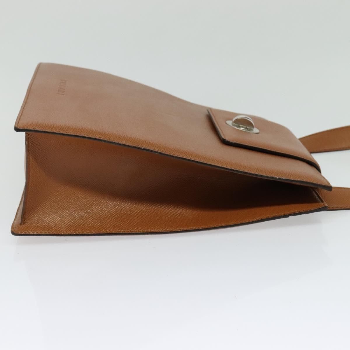 Bvlgari Bvlgari Turnlock Flap Convertible Top Handle Leather Size ONE SIZE - 4 Thumbnail