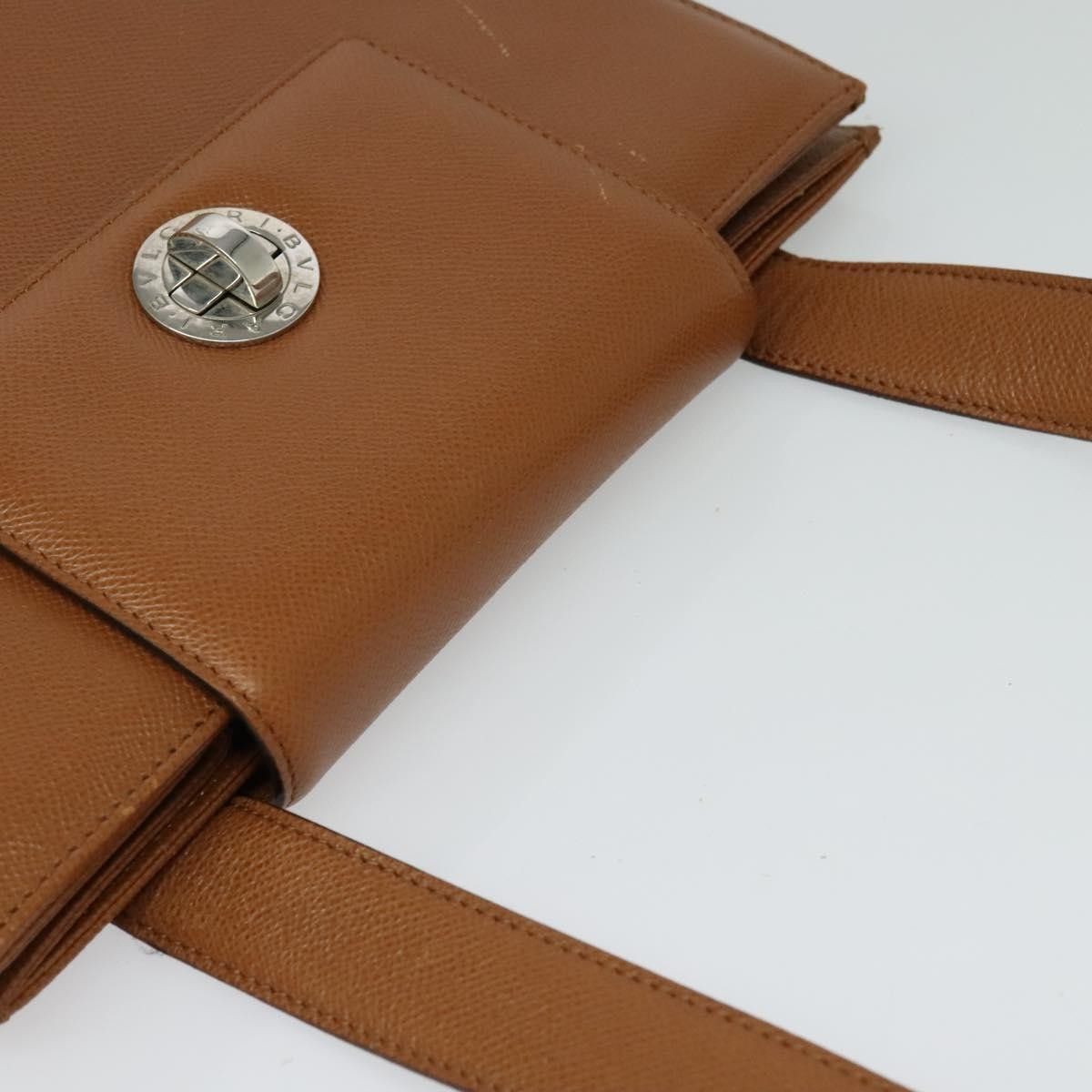Bvlgari Bvlgari Turnlock Flap Convertible Top Handle Leather Size ONE SIZE - 14 Thumbnail