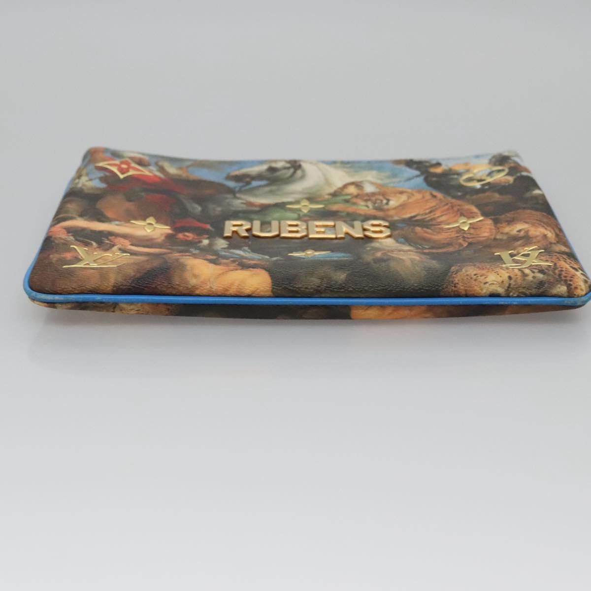 Louis Vuitton Louis Vuitton Pochette Clutch Limited Edition Jeff Koons Rubens Print Canvas Size ONE SIZE - 6 Thumbnail