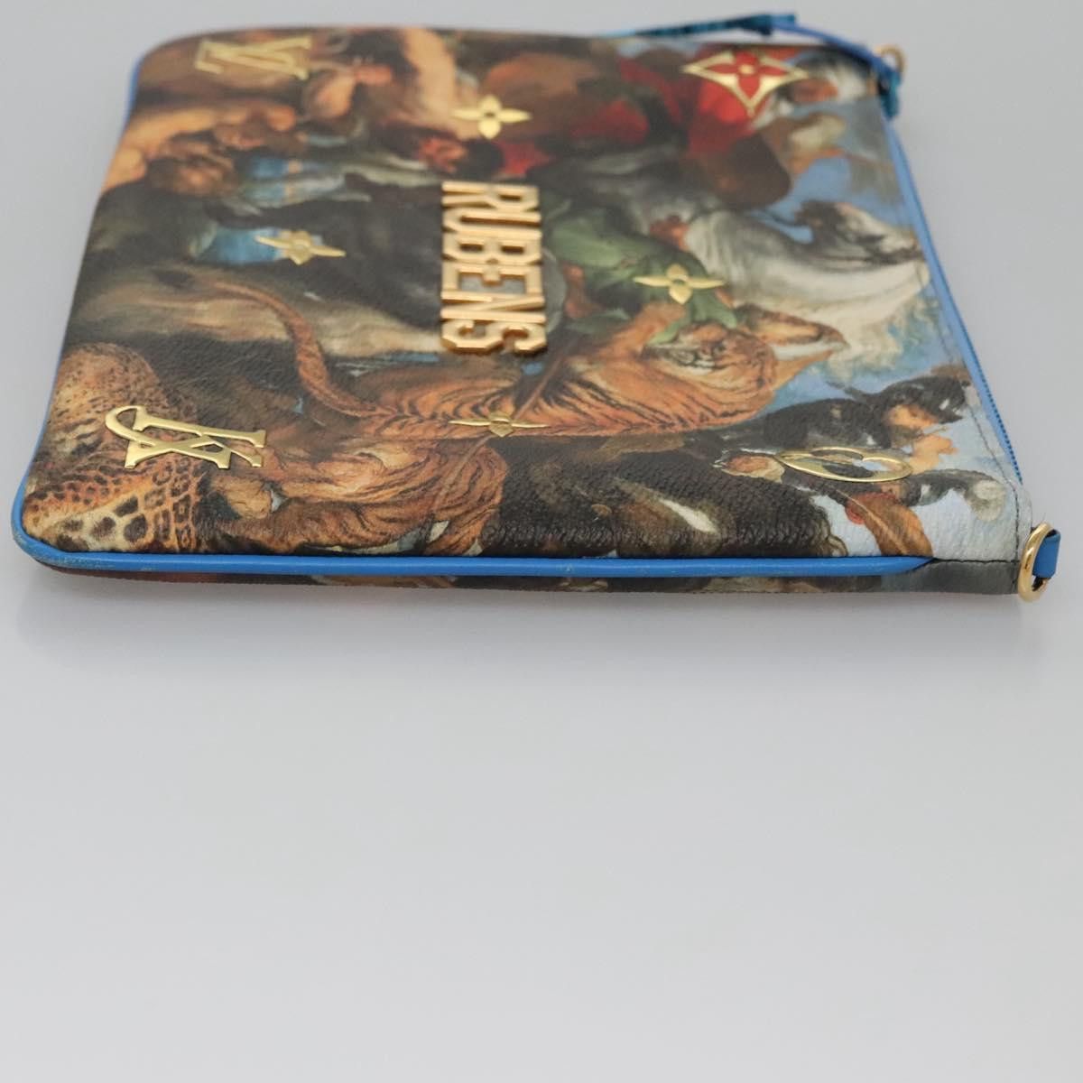 Louis Vuitton Louis Vuitton Pochette Clutch Limited Edition Jeff Koons Rubens Print Canvas Size ONE SIZE - 3 Thumbnail