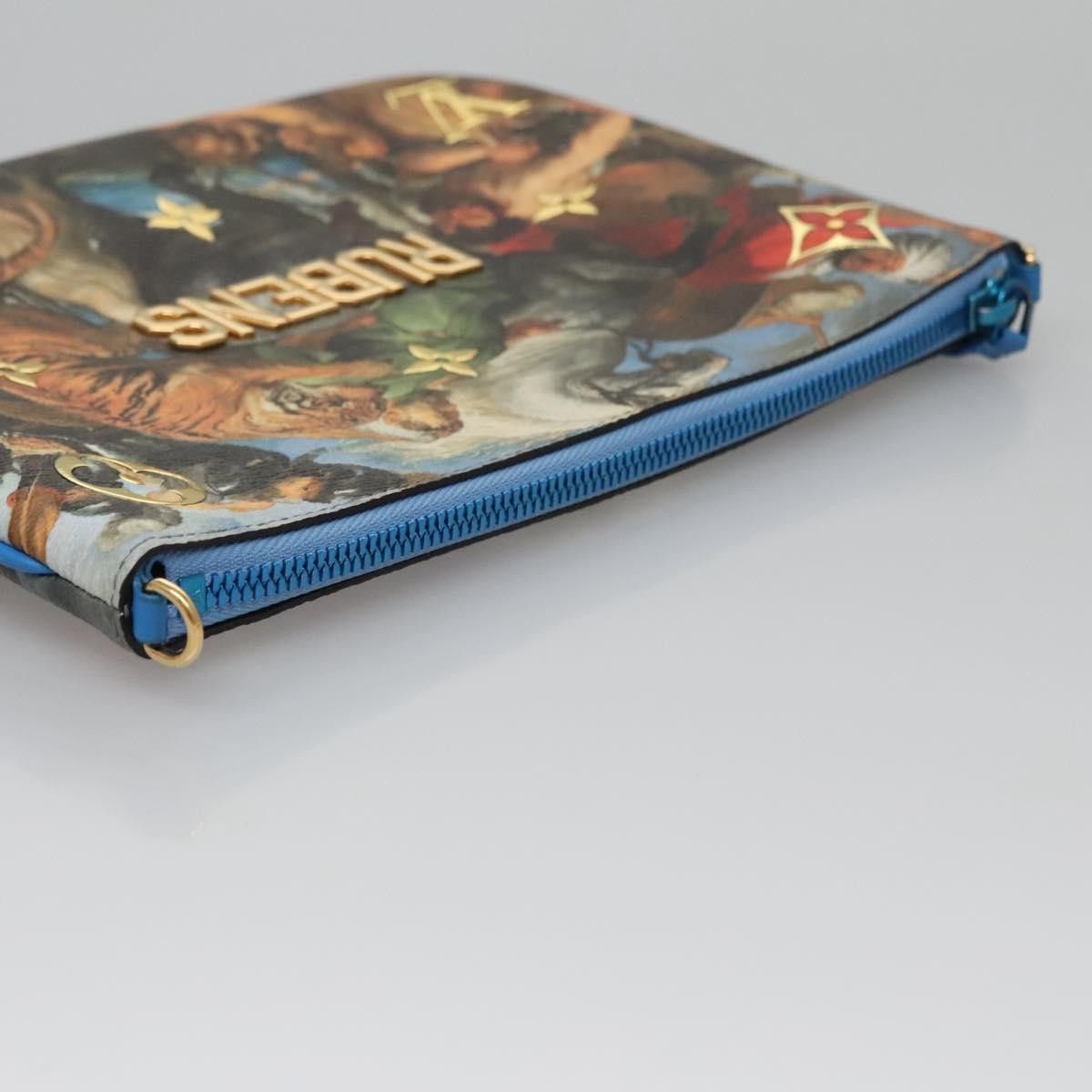 Louis Vuitton Louis Vuitton Pochette Clutch Limited Edition Jeff Koons Rubens Print Canvas Size ONE SIZE - 5 Thumbnail