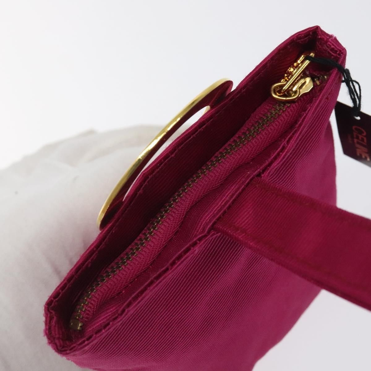 Celine Celine Circle Logo Pouch Nylon Size ONE SIZE - 16 Thumbnail