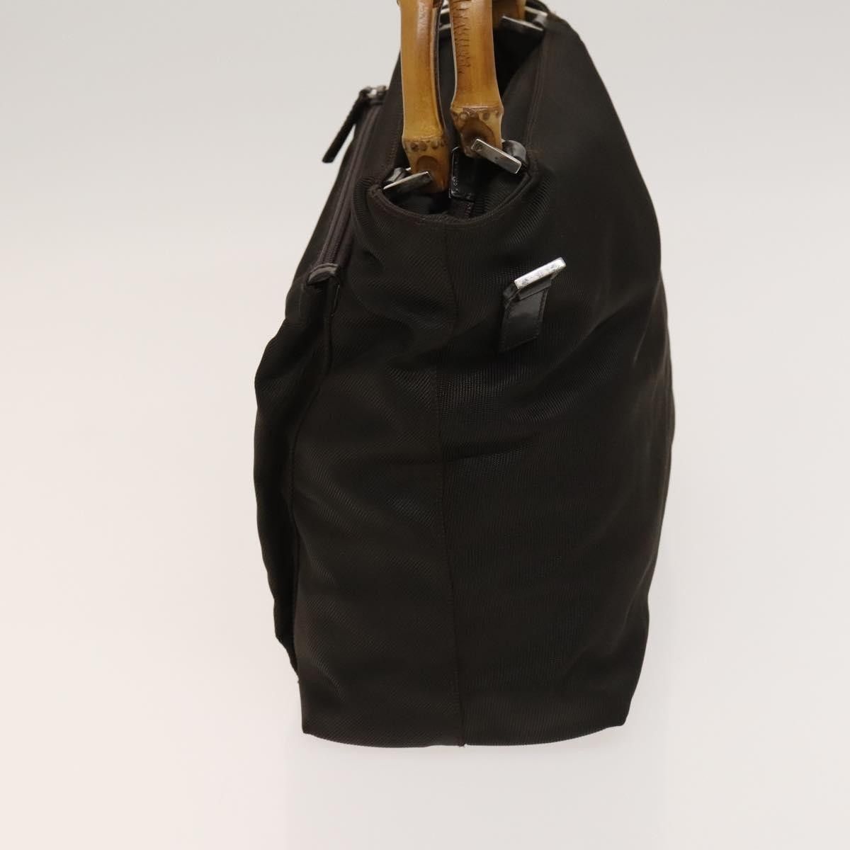 Gucci Gucci Vintage Bamboo Handle Bag Nylon Size ONE SIZE - 3 Thumbnail