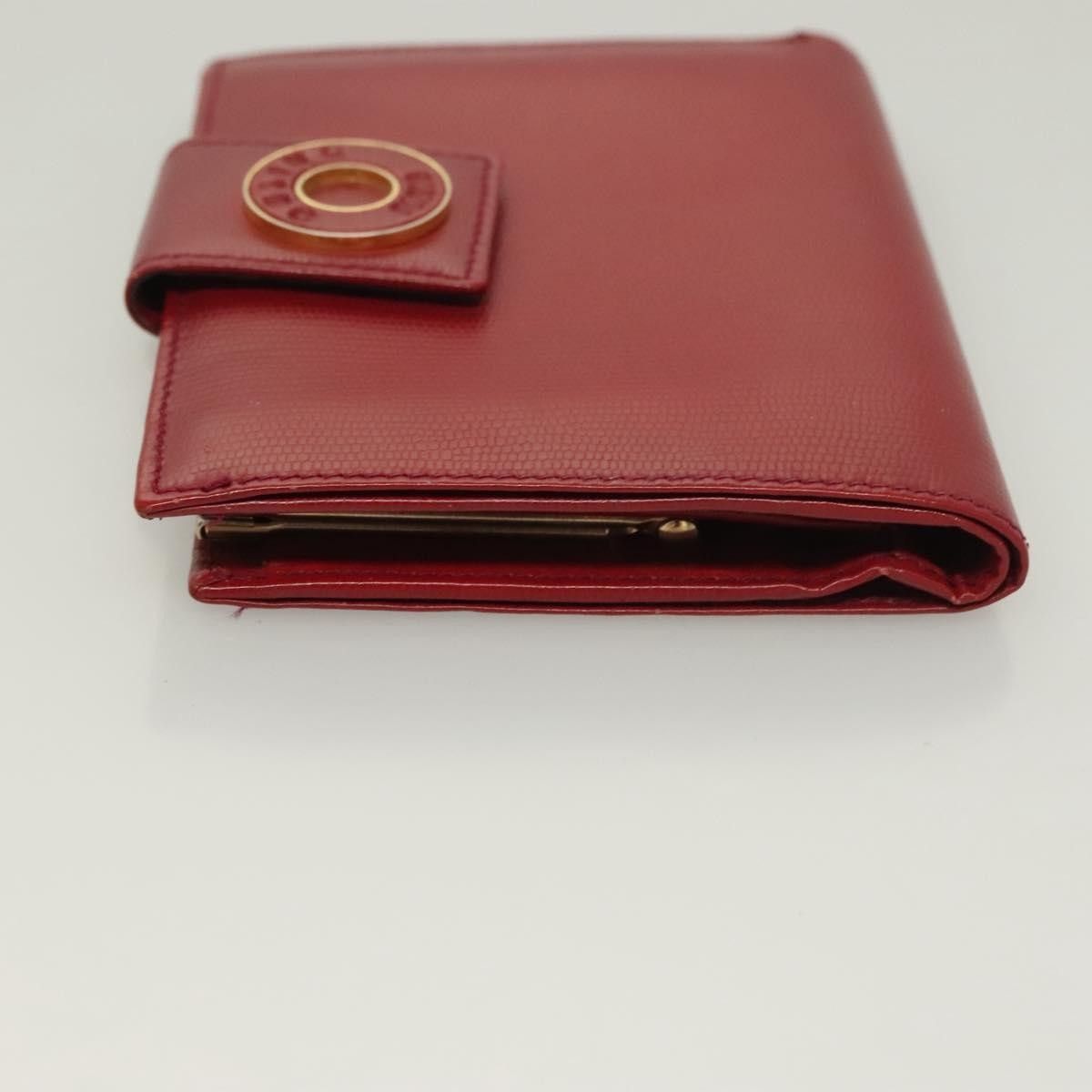 Celine Celine Circle Logo Compact Wallet Leather Size ONE SIZE - 4 Thumbnail