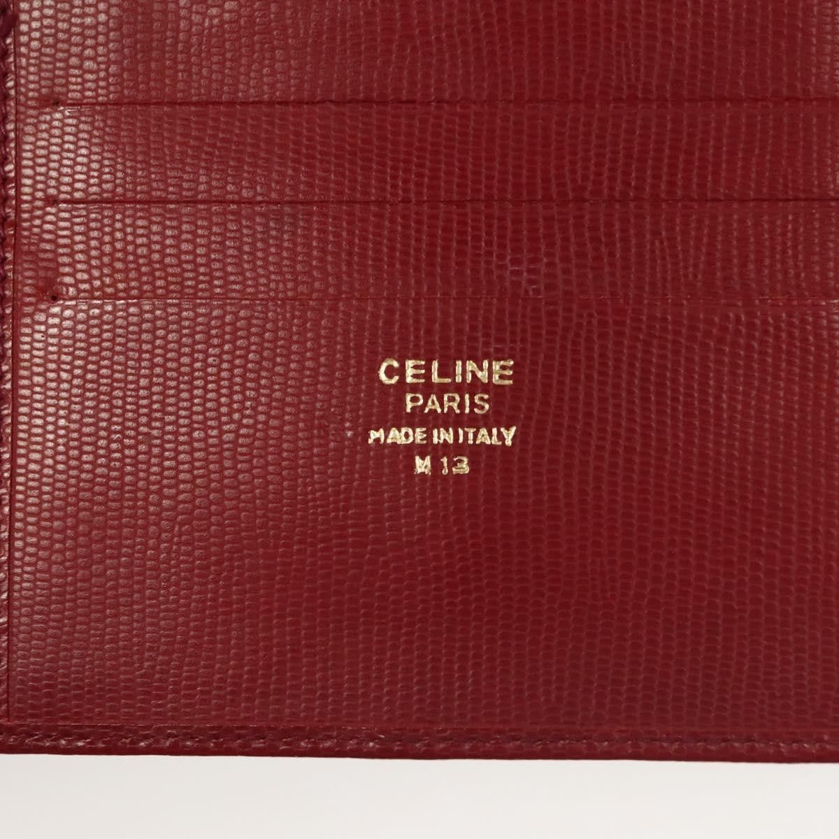 Celine Celine Circle Logo Compact Wallet Leather Size ONE SIZE - 7 Thumbnail