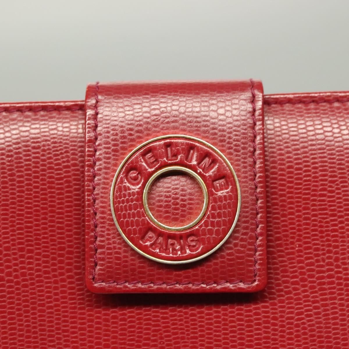 Celine Celine Circle Logo Compact Wallet Leather Size ONE SIZE - 12 Thumbnail