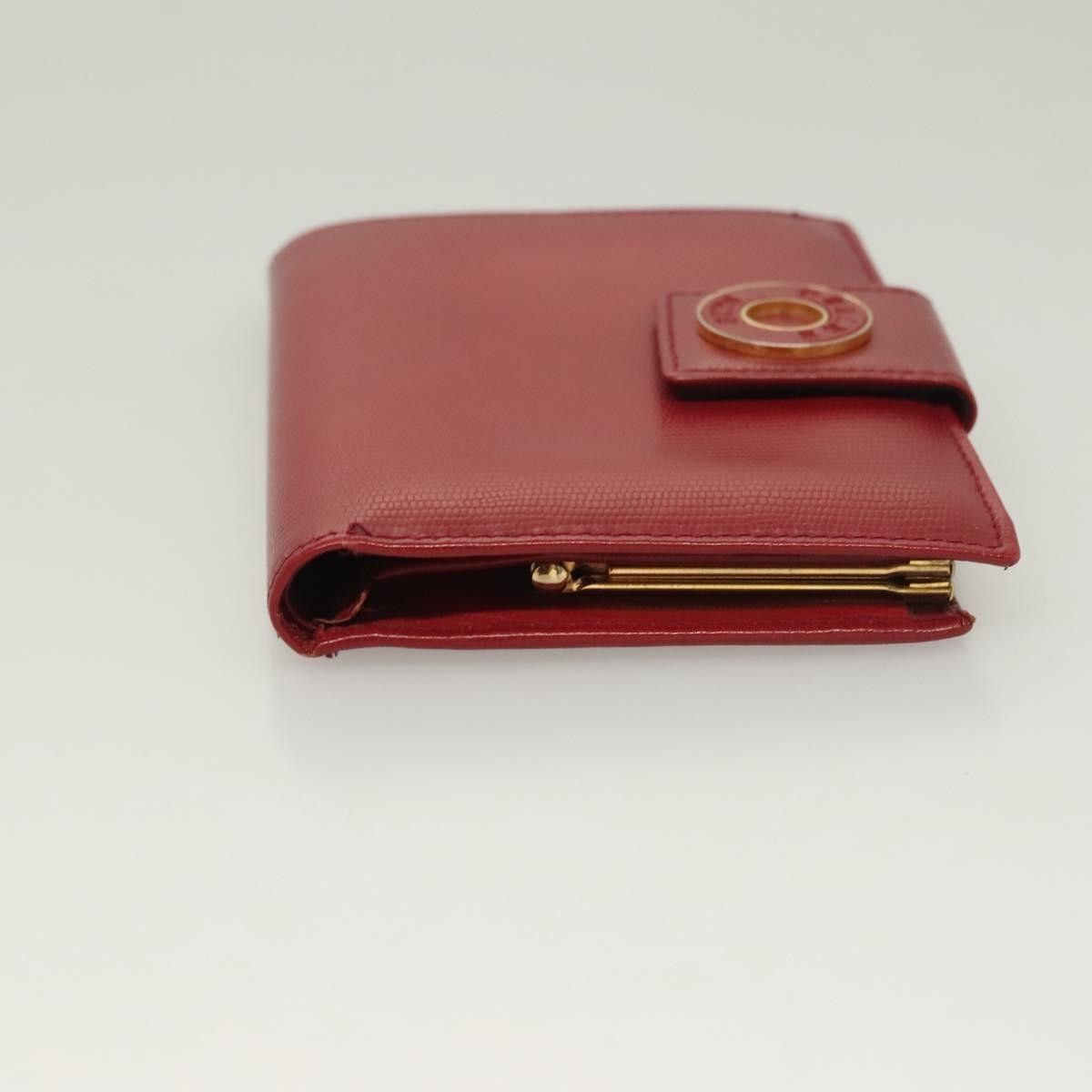 Celine Celine Circle Logo Compact Wallet Leather Size ONE SIZE - 3 Thumbnail