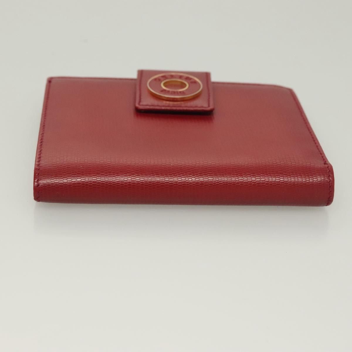 Celine Celine Circle Logo Compact Wallet Leather Size ONE SIZE - 14 Thumbnail