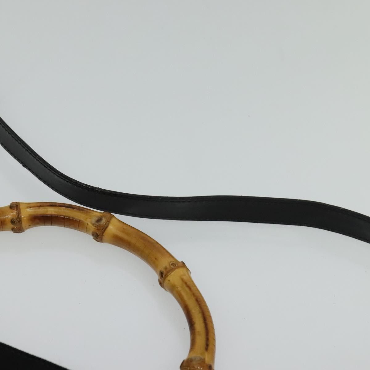 Gucci Gucci Vintage Bamboo Shoulder Bag Nylon Size ONE SIZE - 19 Thumbnail