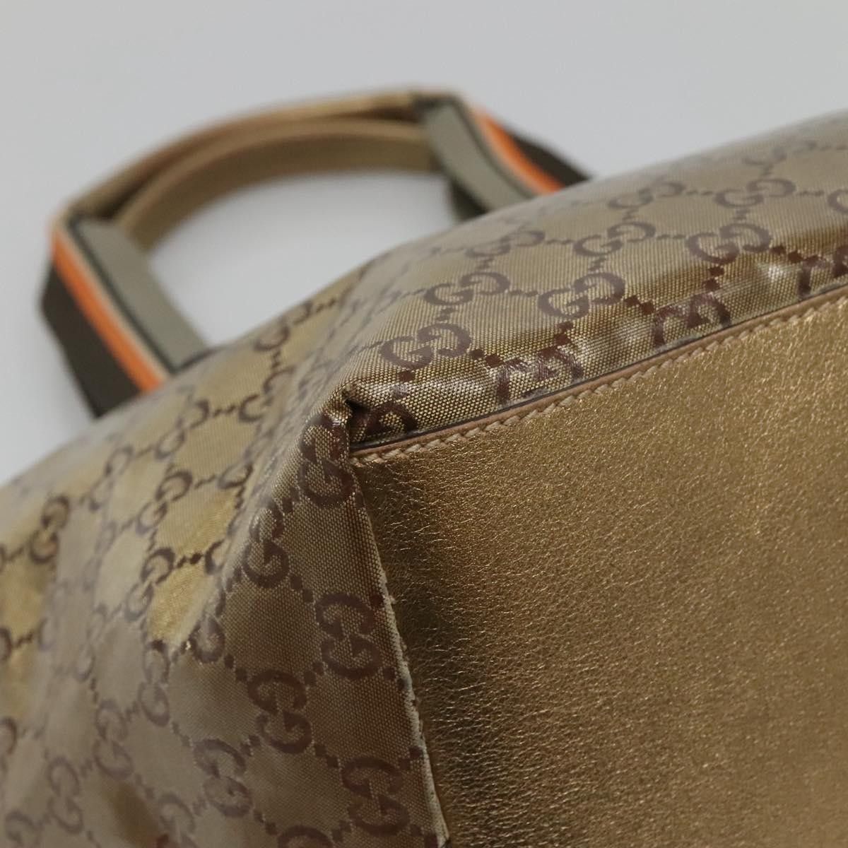 Gucci Gucci Web Zip Tote GG Canvas Size ONE SIZE - 12 Thumbnail