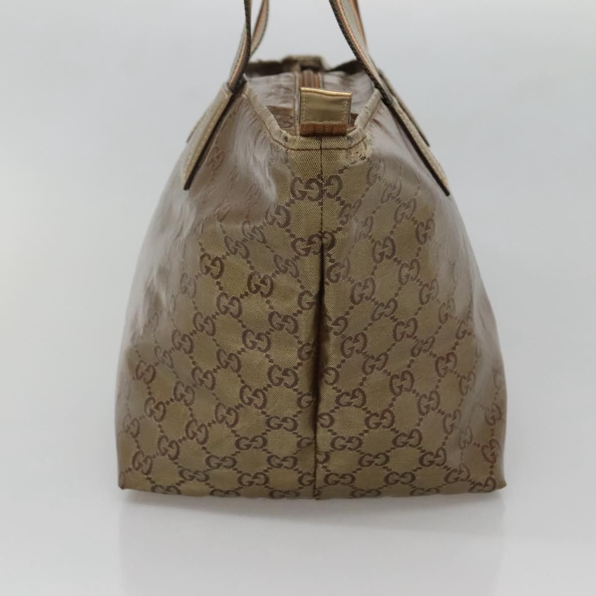 Gucci Gucci Web Zip Tote GG Canvas Size ONE SIZE - 3 Thumbnail