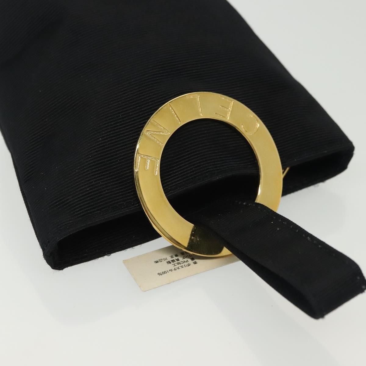Celine Celine Circle Logo Pouch Nylon Size ONE SIZE - 7 Thumbnail