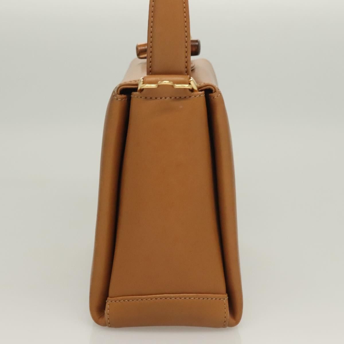 Gucci Gucci Vintage Convertible Bamboo Box Crossbody Bag Leather Size ONE SIZE - 4 Thumbnail
