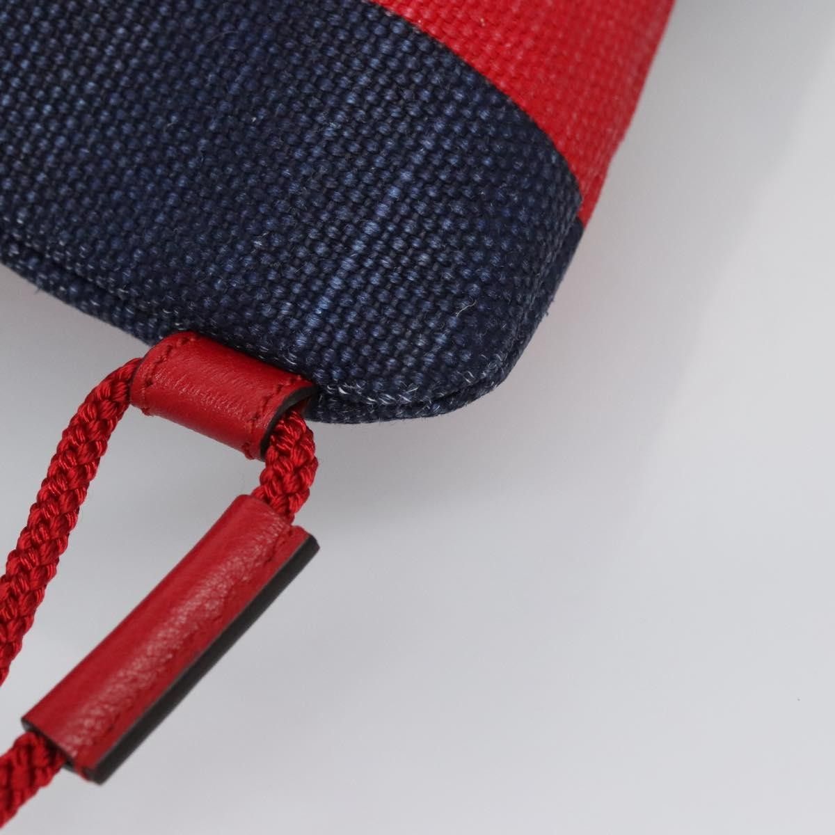 Gucci Gucci Logo Drawstring Backpack Striped Canvas Size ONE SIZE - 9 Thumbnail