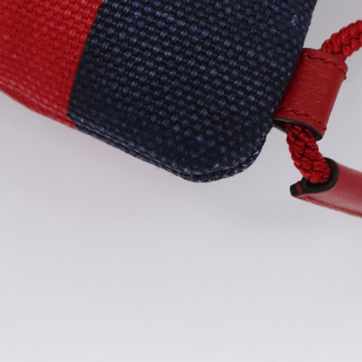 Gucci Gucci Logo Drawstring Backpack Striped Canvas Size ONE SIZE - 11 Thumbnail