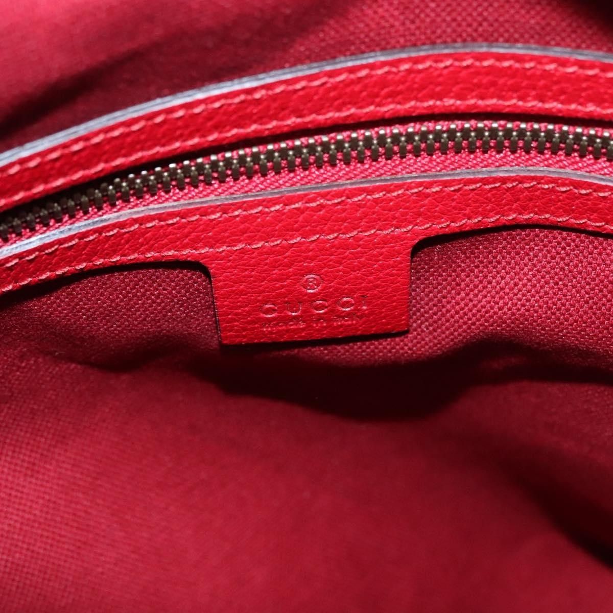 Gucci Gucci Logo Drawstring Backpack Striped Canvas Size ONE SIZE - 6 Thumbnail