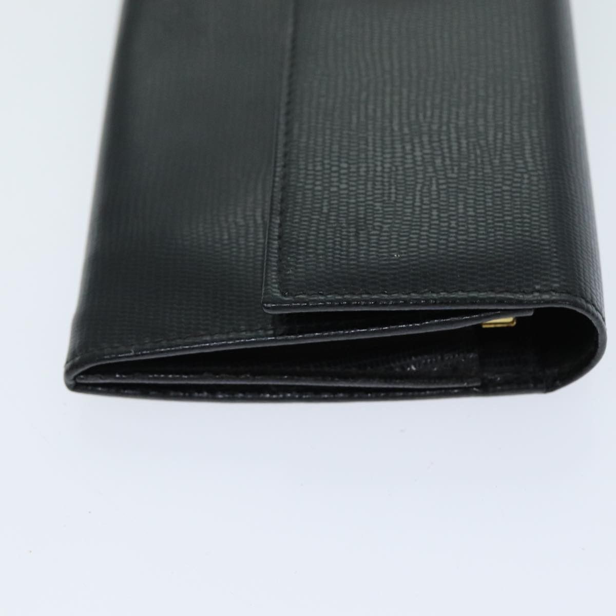 Celine Celine Circle Logo Compact Wallet Leather Size ONE SIZE - 3 Thumbnail
