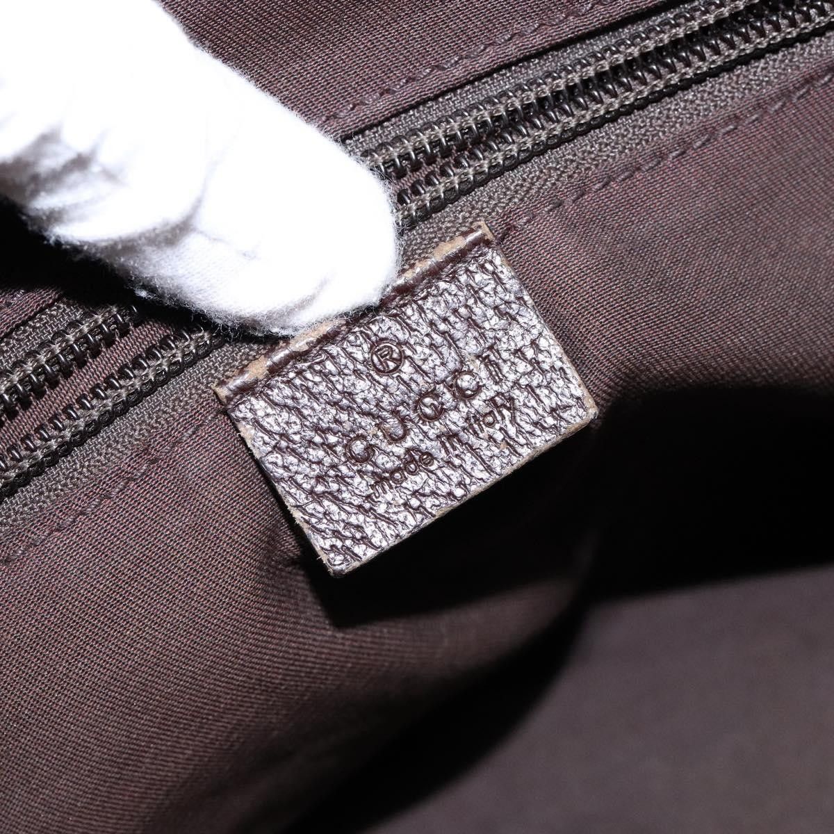 Gucci Gucci Web Zip Tote GG Canvas Size ONE SIZE - 7 Thumbnail
