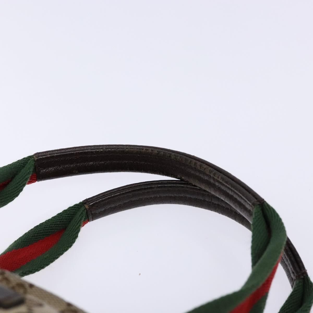 Gucci Gucci Web Zip Tote GG Canvas Size ONE SIZE - 17 Thumbnail