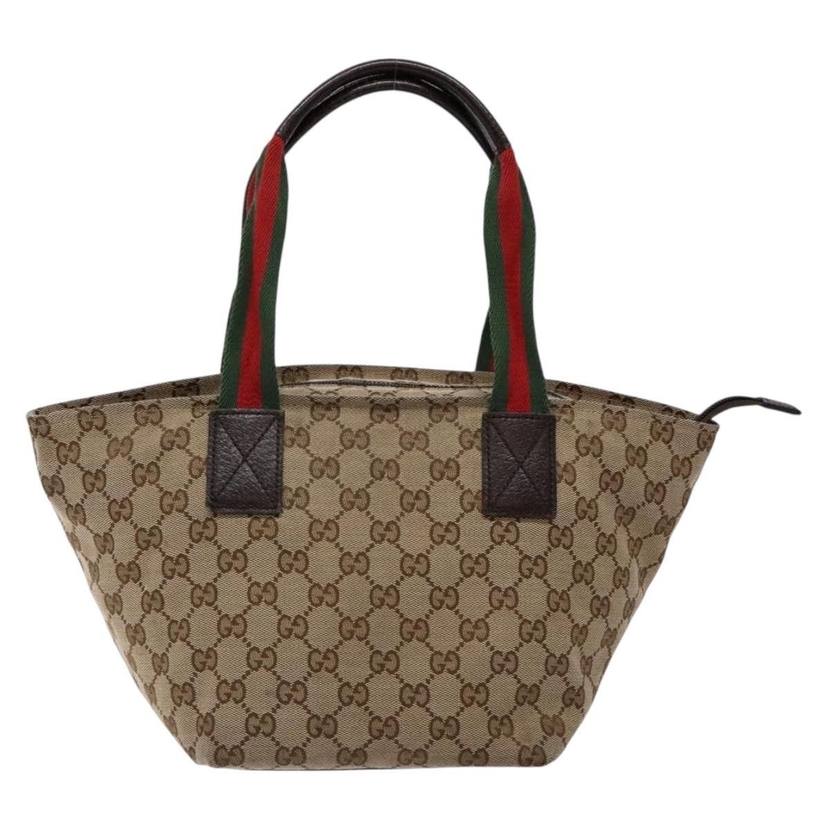 Gucci Gucci Web Zip Tote GG Canvas Size ONE SIZE - 2 Thumbnail