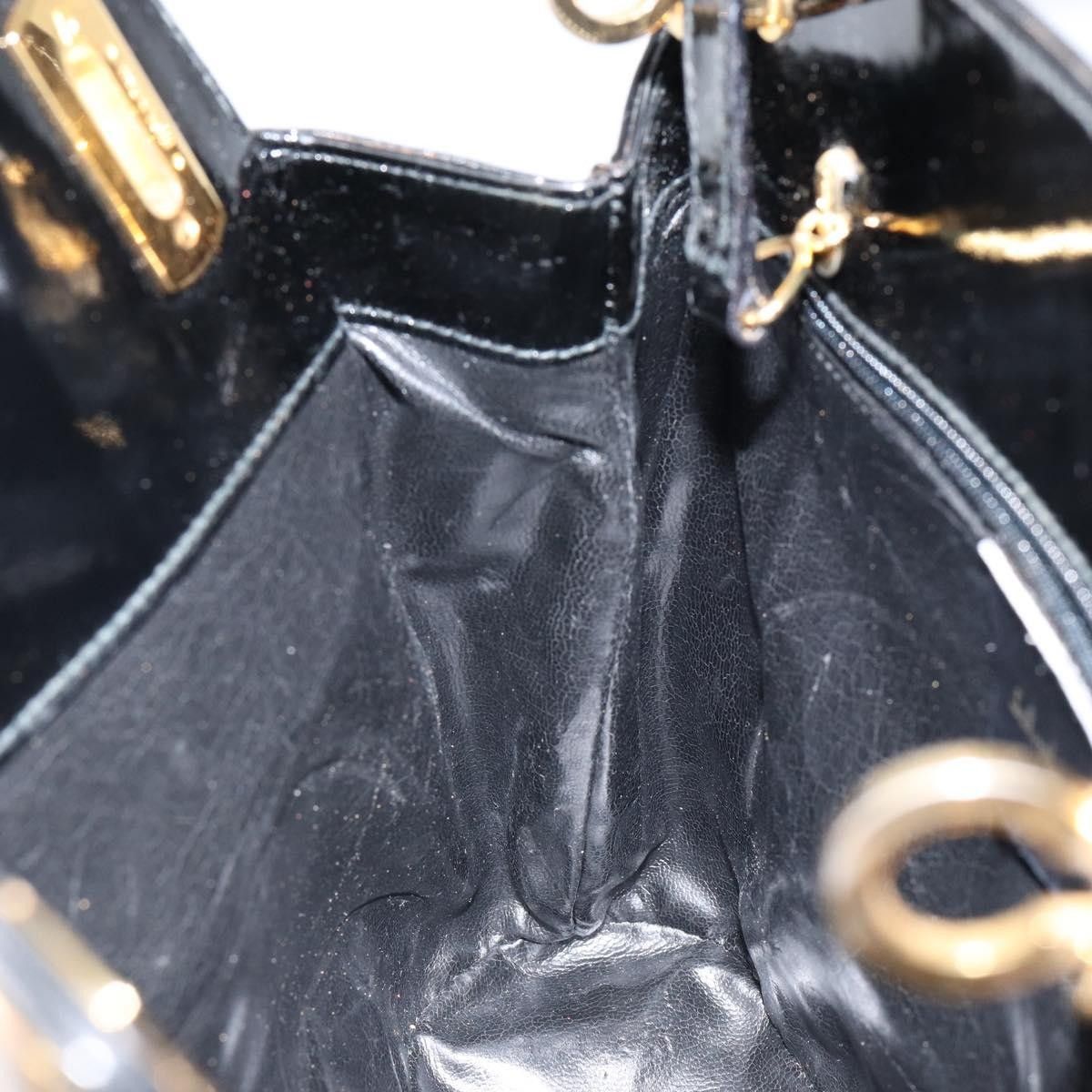 Salvatore Ferragamo Salvatore Ferragamo Wanda Patent Leather Size ONE SIZE - 21 Thumbnail