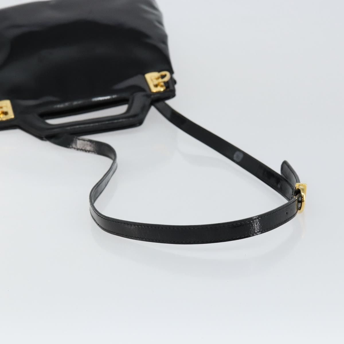 Salvatore Ferragamo Salvatore Ferragamo Wanda Patent Leather Size ONE SIZE - 7 Thumbnail