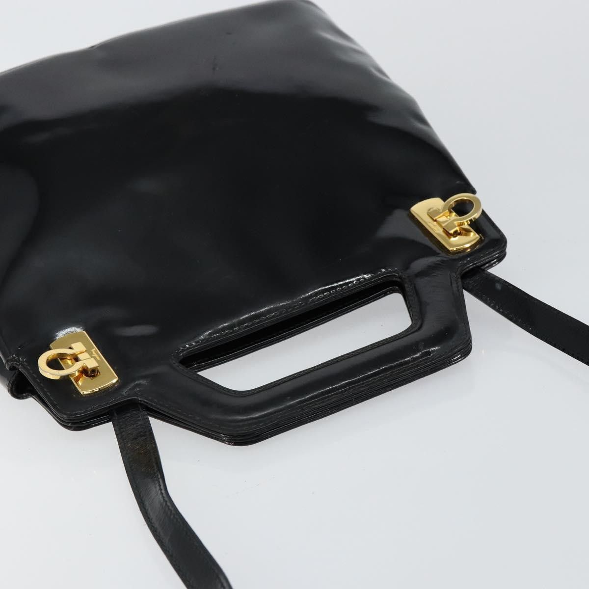 Salvatore Ferragamo Salvatore Ferragamo Wanda Patent Leather Size ONE SIZE - 20 Thumbnail