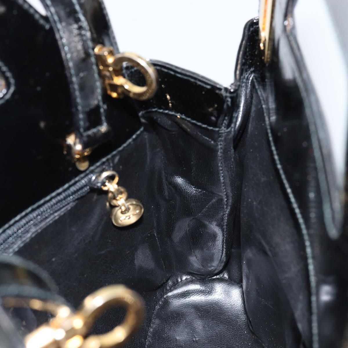 Salvatore Ferragamo Salvatore Ferragamo Wanda Patent Leather Size ONE SIZE - 12 Thumbnail