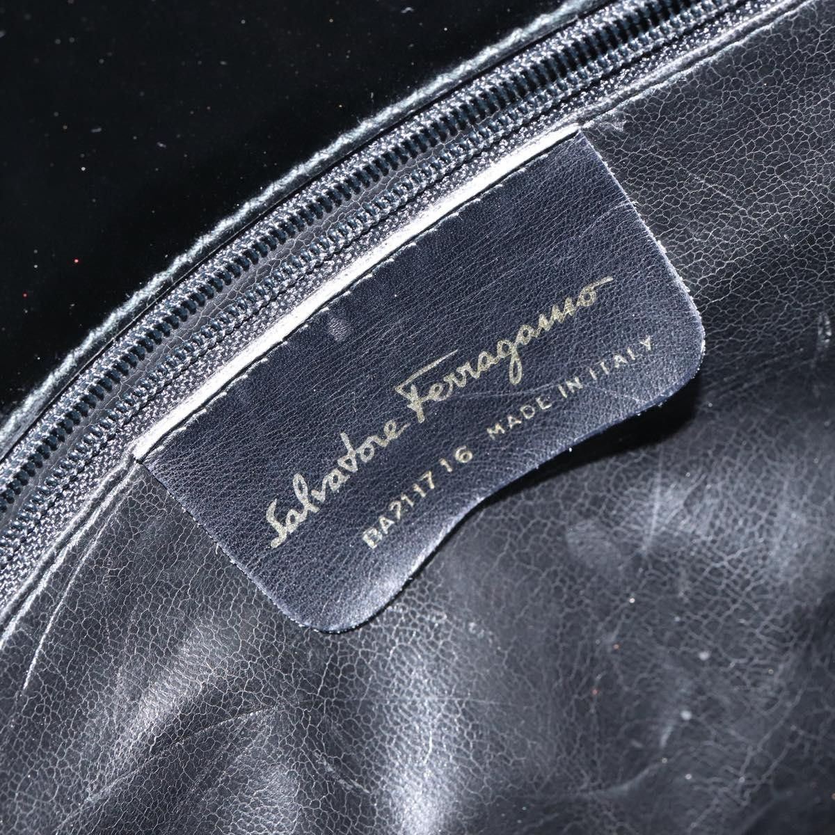 Salvatore Ferragamo Salvatore Ferragamo Wanda Patent Leather Size ONE SIZE - 6 Thumbnail