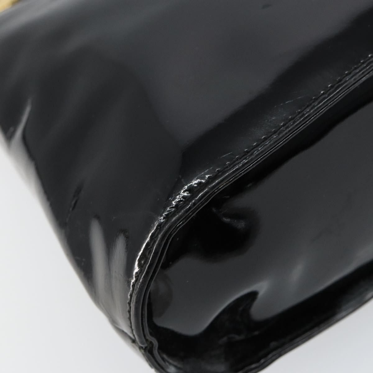 Salvatore Ferragamo Salvatore Ferragamo Wanda Patent Leather Size ONE SIZE - 8 Thumbnail