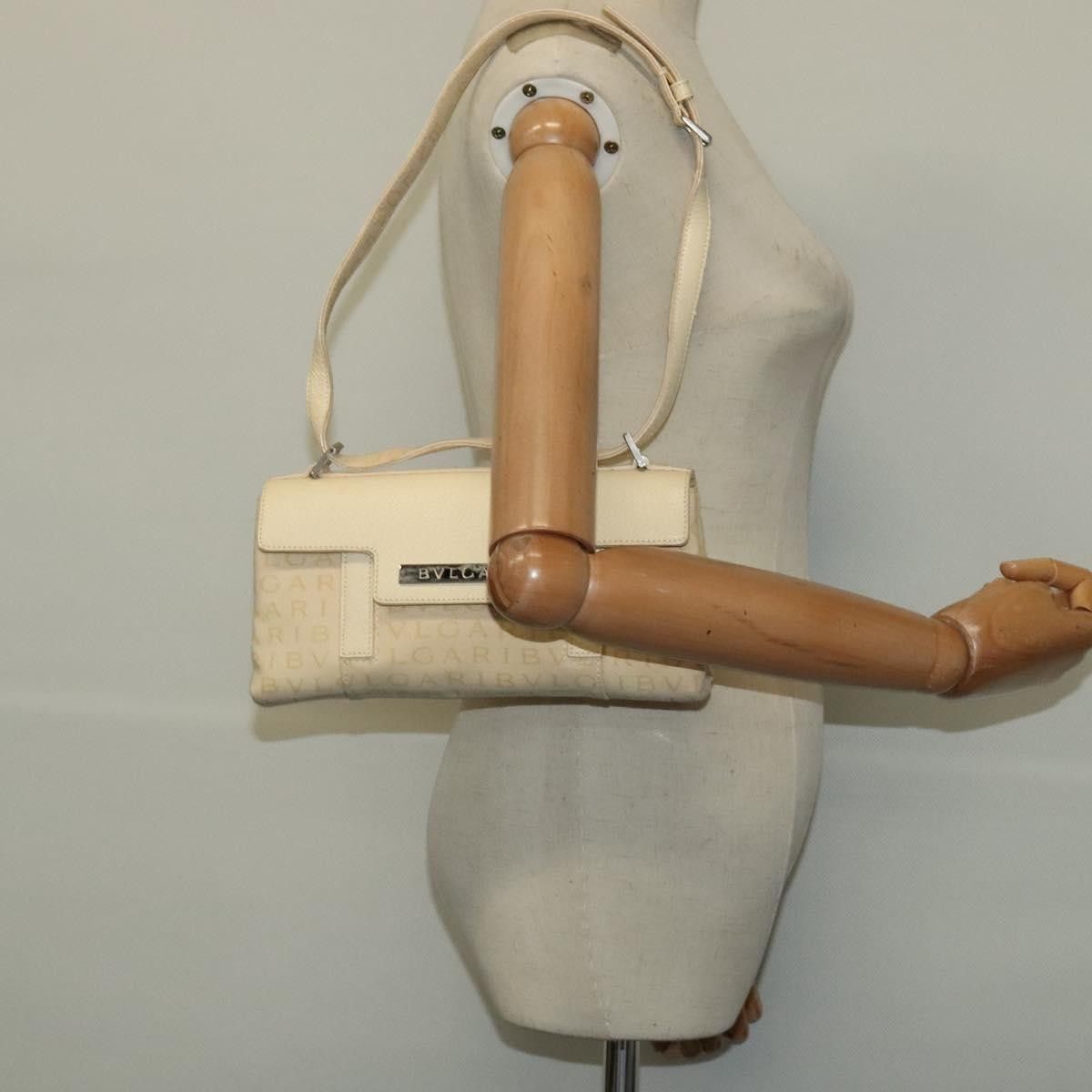 Bvlgari Bvlgari B.Zero1 Logomania Bag Canvas with Leather Size ONE SIZE - 14 Thumbnail
