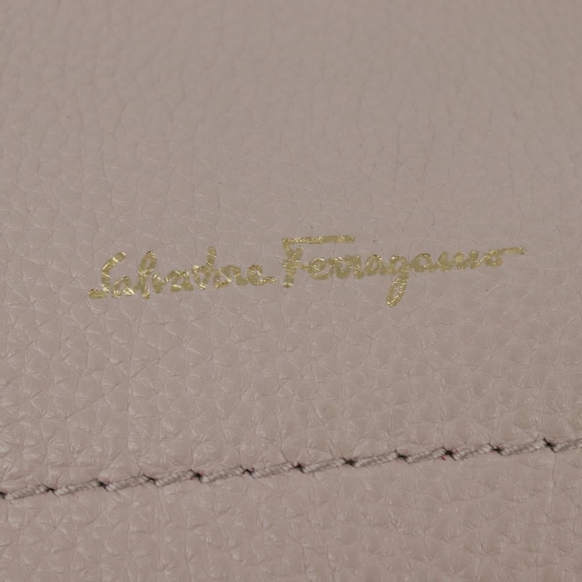 Salvatore Ferragamo Salvatore Ferragamo Amy Tote Pebbled Leather Size ONE SIZE - 20 Thumbnail