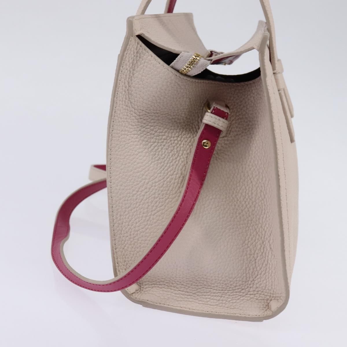 Salvatore Ferragamo Salvatore Ferragamo Amy Tote Pebbled Leather Size ONE SIZE - 5 Thumbnail