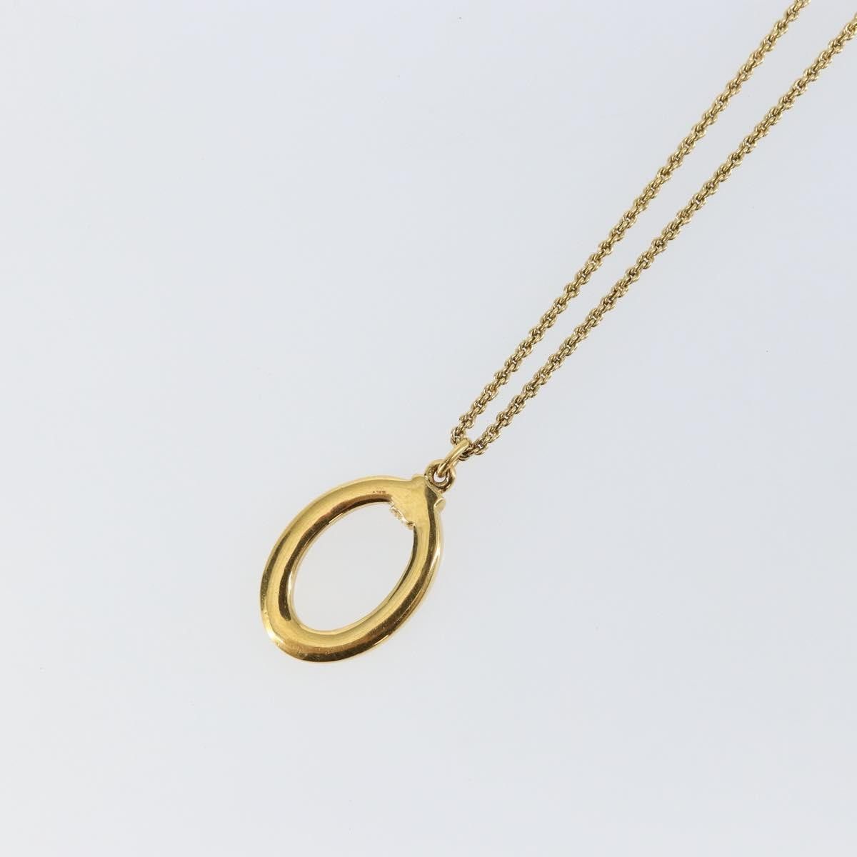 Dior Christian Dior Vintage Logo Round Pendant Necklace Metal Size ONE SIZE - 10 Thumbnail