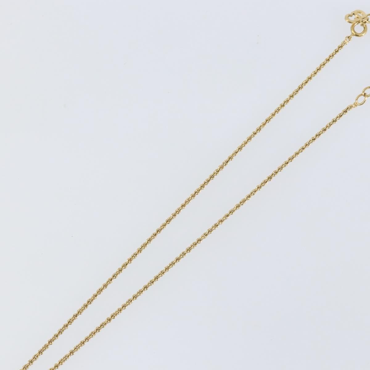 Dior Christian Dior Vintage Logo Round Pendant Necklace Metal Size ONE SIZE - 6 Thumbnail