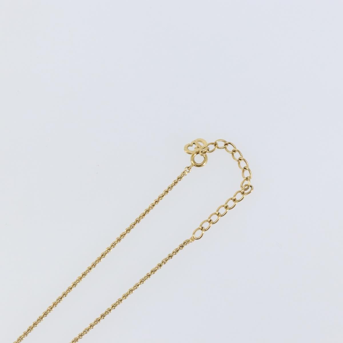 Dior Christian Dior Vintage Logo Round Pendant Necklace Metal Size ONE SIZE - 7 Thumbnail