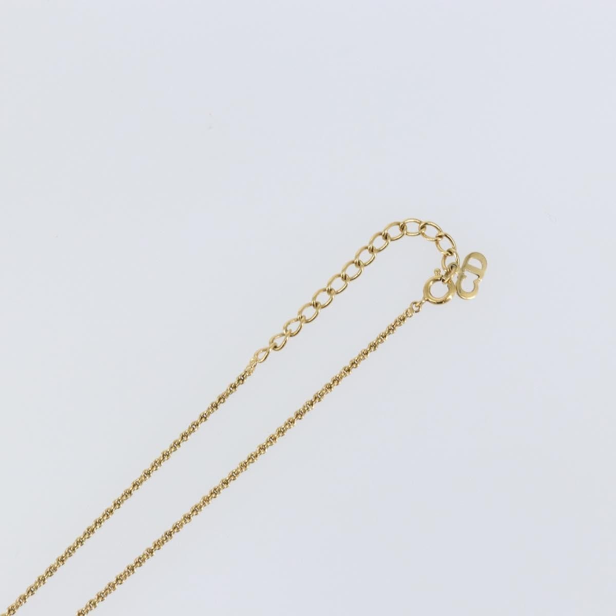 Dior Christian Dior Vintage Logo Round Pendant Necklace Metal Size ONE SIZE - 12 Thumbnail
