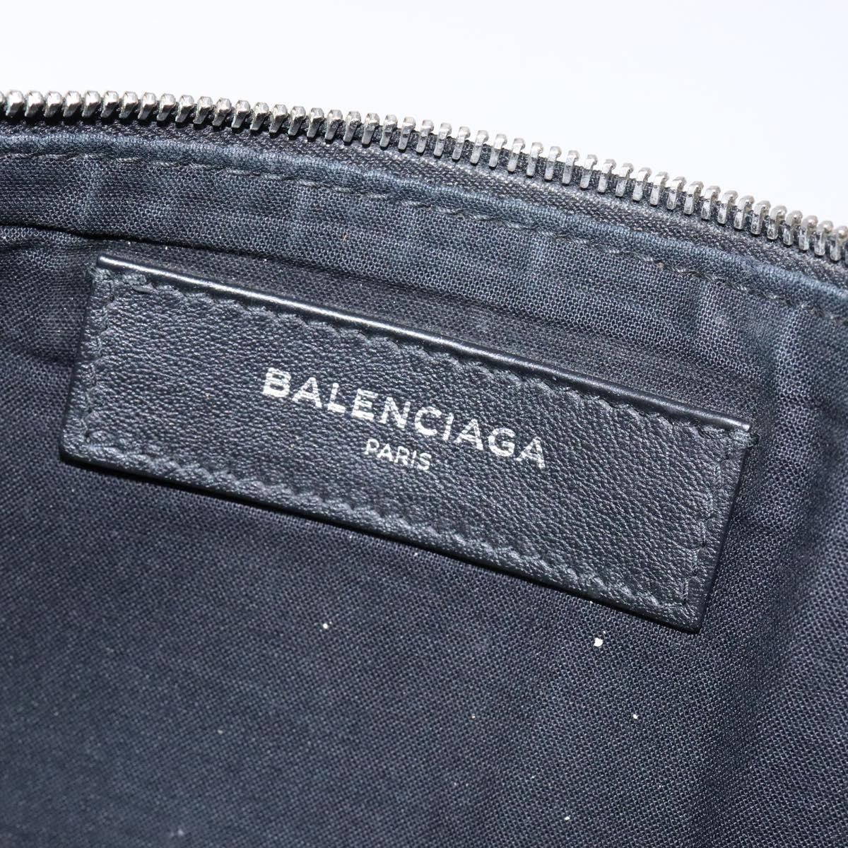 Balenciaga Balenciaga Everyday Logo Pouch Printed Leather Size ONE SIZE - 6 Thumbnail