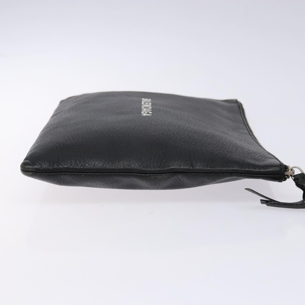 Balenciaga Balenciaga Everyday Logo Pouch Printed Leather Size ONE SIZE - 3 Thumbnail