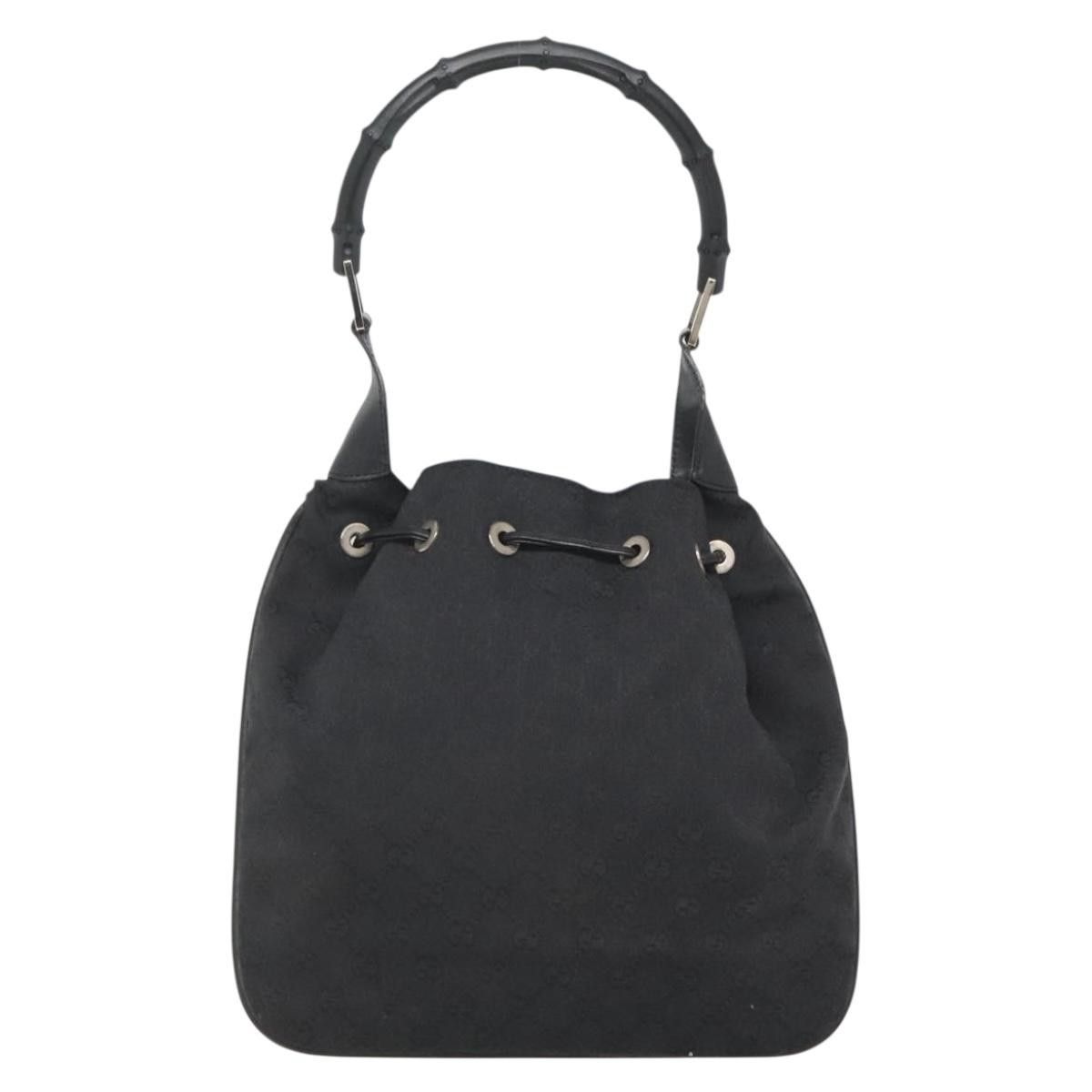Gucci Gucci Miss Bamboo Bucket Bag GG Canvas Size ONE SIZE - 2 Thumbnail