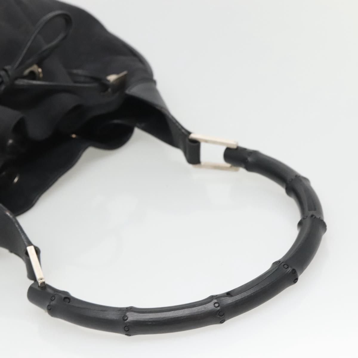 Gucci Gucci Miss Bamboo Bucket Bag GG Canvas Size ONE SIZE - 8 Thumbnail