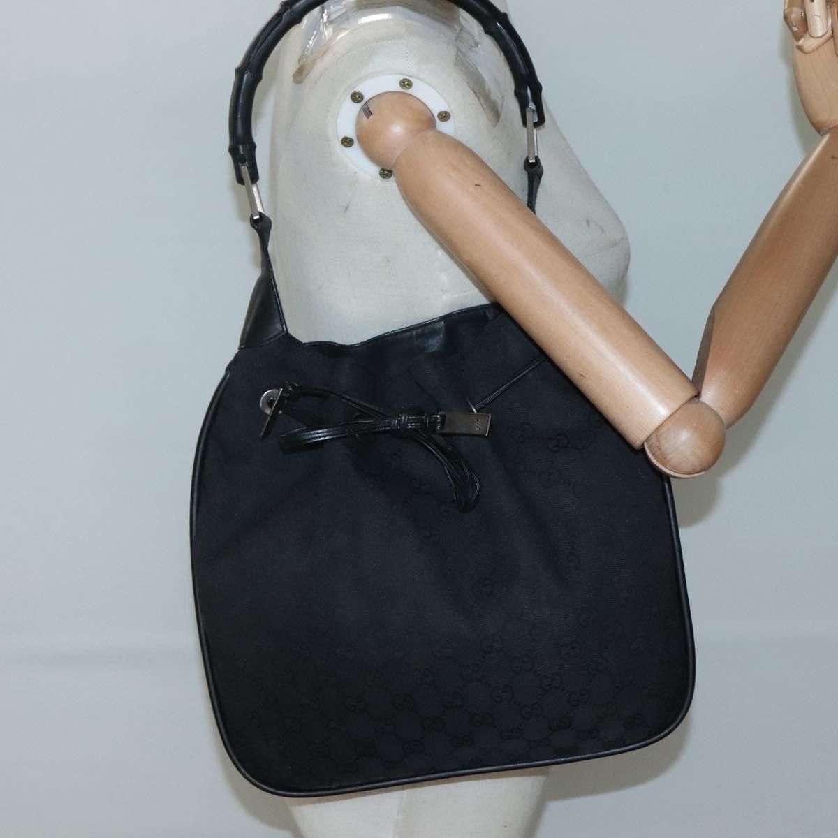 Gucci Gucci Miss Bamboo Bucket Bag GG Canvas Size ONE SIZE - 13 Thumbnail