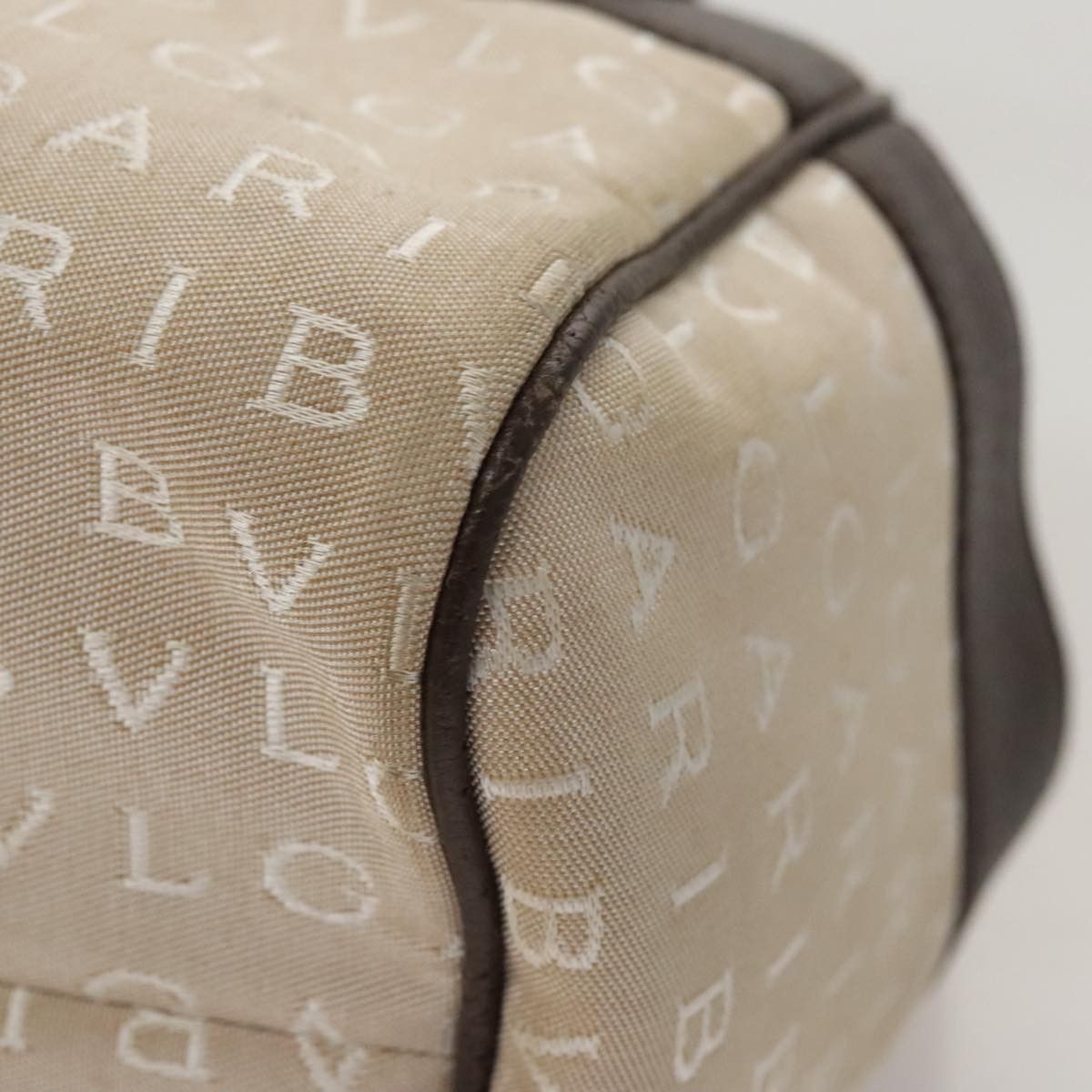 Bvlgari Bvlgari B.Zero1 Logomania Bag Canvas with Leather Size ONE SIZE - 11 Thumbnail