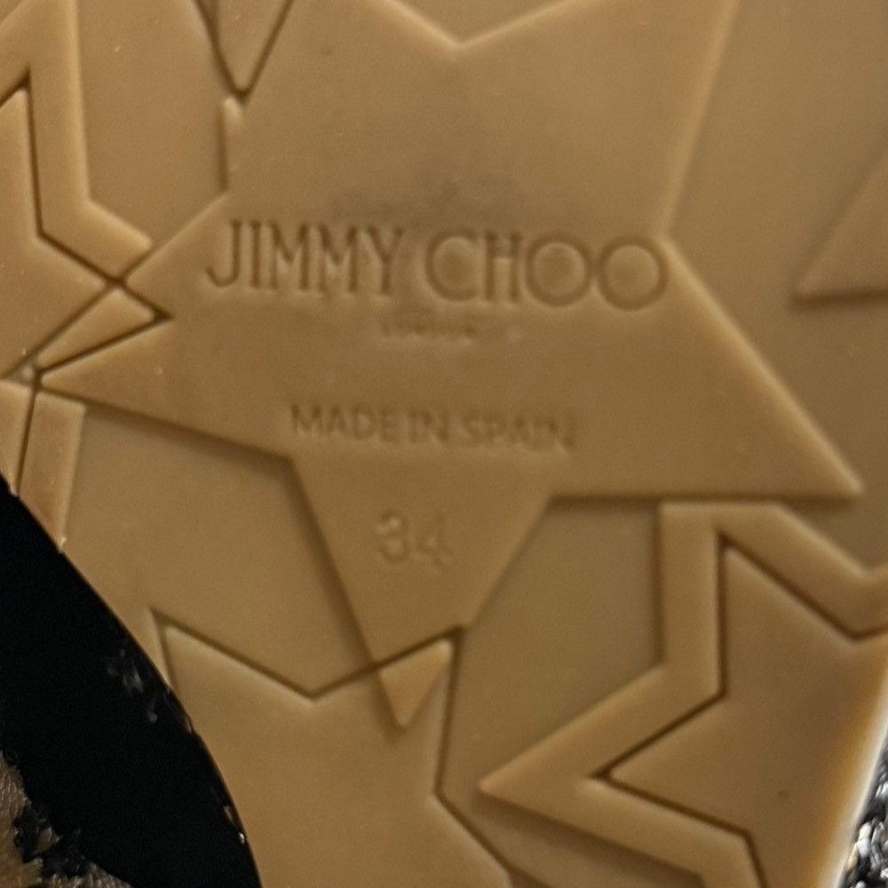 Jimmy Choo Jimmy Choo Jimmy Choo Wedge Sandals Leather Shoes DUTY FREE for USA Size ONE SIZE - 8 Thumbnail