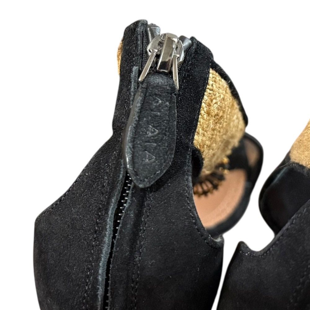 Other Other Alaia Suede Design Sandals Suede Shoes DUTY FREE for USA Size ONE SIZE - 11 Thumbnail