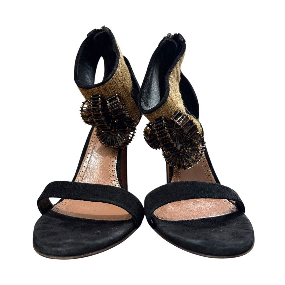 Other Other Alaia Suede Design Sandals Suede Shoes DUTY FREE for USA Size ONE SIZE - 2 Thumbnail
