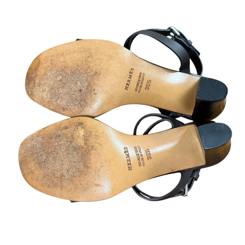 Hermes Hermes Hermes Leather Sandals Leather Shoes DUTY FREE for USA Size ONE SIZE - 7 Thumbnail
