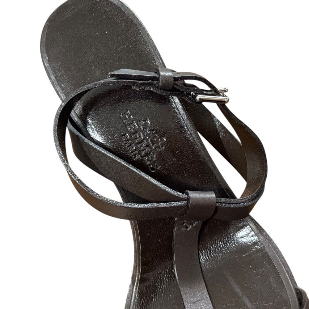 Hermes Hermes Hermes Leather Sandals Leather Shoes DUTY FREE for USA Size ONE SIZE - 10 Thumbnail